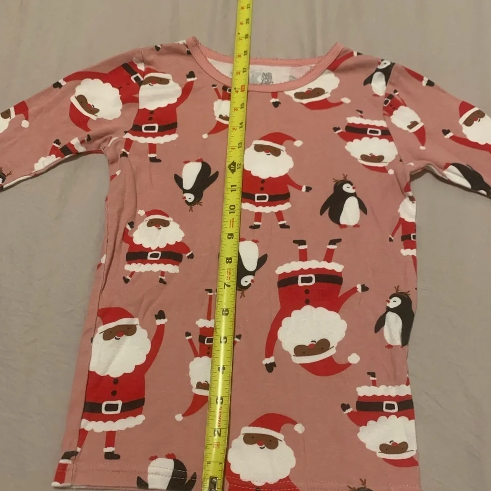 Carter's Pink Festive Pajama Top